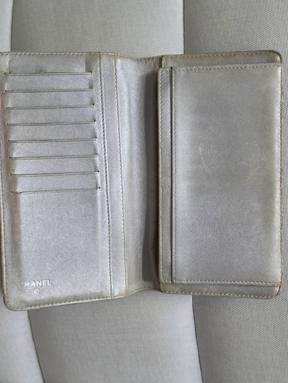 Authentic CHANEL Black Leather Wallet/Clutch - Picture 8 of 17
